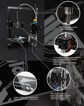 Large MK3 Plate Dual Extruder Tarantula I3 Aluminium Extrusion 3D Printer kit printer 3d 2 rolls
