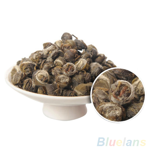 100g Chinese Organic Premium Jasmine Dragon Pearl Ball Natural Green Tea 2MZ1