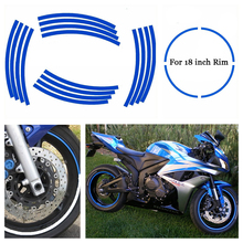 car styling/Motorcycles Styling Tire Tyre Rim care protector Hub Wheel Stickers strip for all car Motorrad
