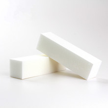 2 Pcs/Lot Nail Art Buffer File Block Pedicure Manicure Buffing Sanding Polish White Makeup Beauty Tools