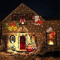 1X LED Outdoor Projector Light Halloween Christmas Led Projectors Lamp 12 Patterns 110V 220V Christmas Lights