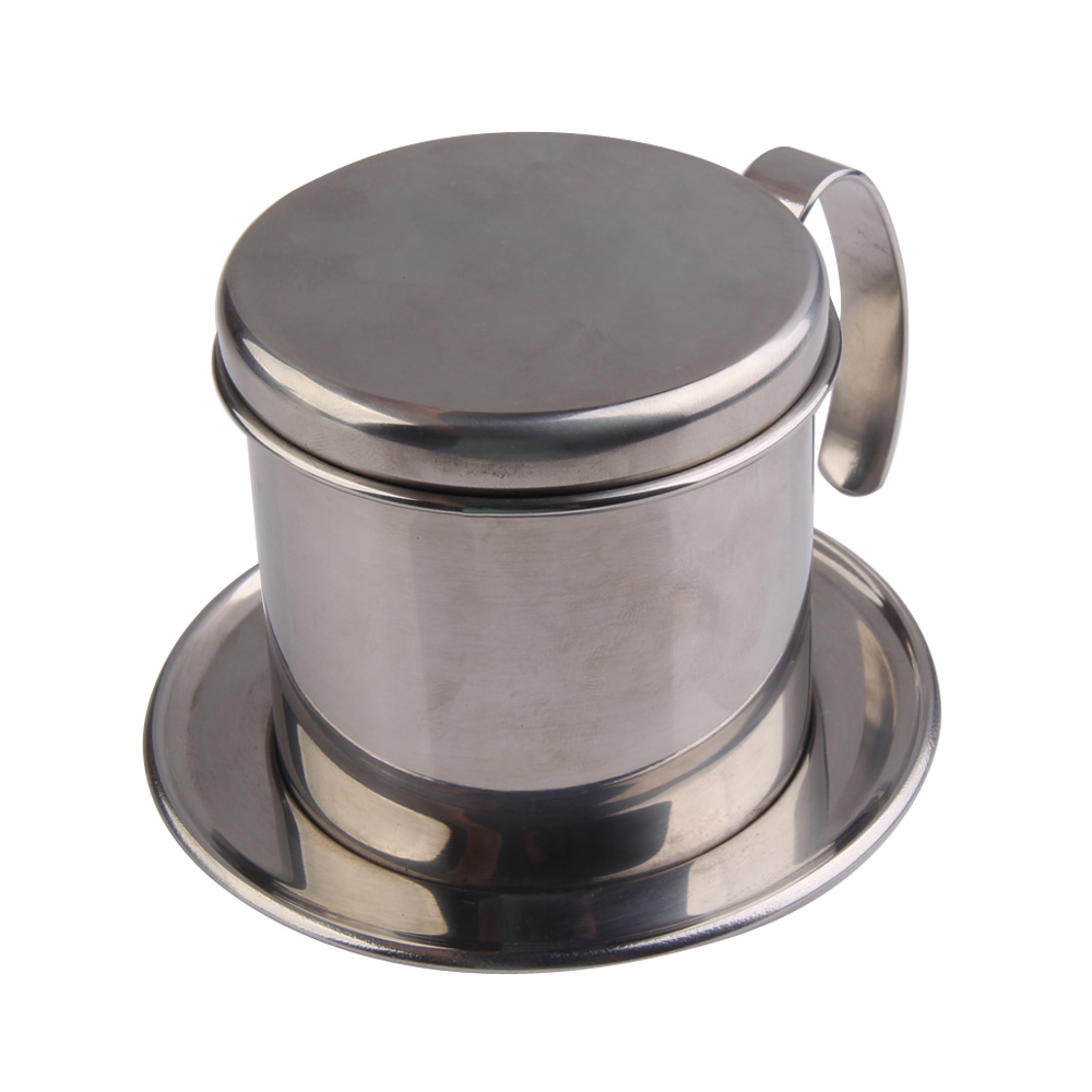 Stainless Steel Metal Vietnamese Coffee Drip Cup Filter Maker Strainer FG-in Percolators from ...