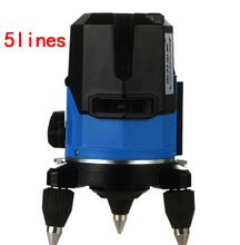 Borka 5 líneas 4V1H 3 puntos 1 mm / 5 m línea láser de precisión cross line laser rotary nivel laser 360 degree autonivelante nivel láser