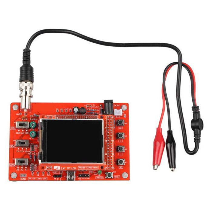 Probe B1 DSO138 Open Source 2.4" TFT 1Msps Digital Oscilloscope DIY Kit 