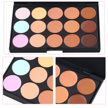 5pcs 2015 New Fashion Camouflage Makeup Eyeshadow Palette Special Professional 15 Concealer Facial Care Wholesale
