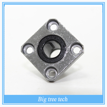 Free shipping 2pcs LMK8UU 8mm Square Flang Type Linear Bearing 8x15x24 mm for 3d printer part