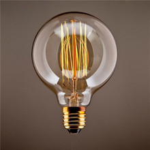 Hot Sale Big Promation High Quality G80 Incandescent Bulb E27 40W 220V Globe Retro Edison Vintage Lamp Light Bulb