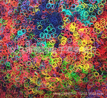 Mixed Colorful Loom Bands for DIY Gift (600 pcs Bands+20S-clips per pack) Free shipping