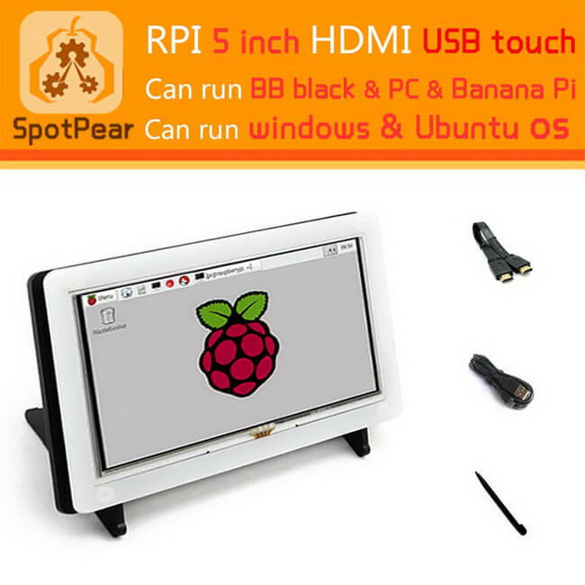Raspberry Pi 5 inch HDMI USB LCD    
