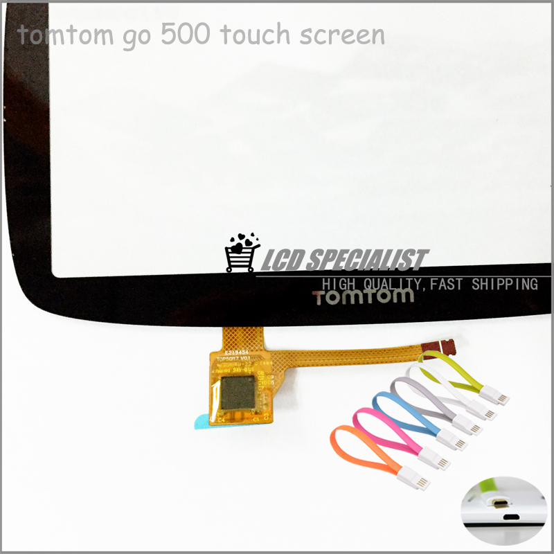 OEM Parts For Tomtom GO 500 GO 5000 Touch Screen Digitizer Glass Sensors Replacement