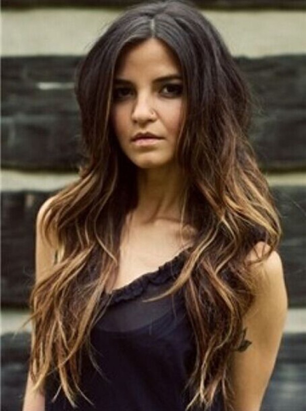 ombre glueless lace front human hair wig 2