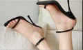 Unique Design!2014 T-stage Catwalk Show Belt Thick Heel High-heeled