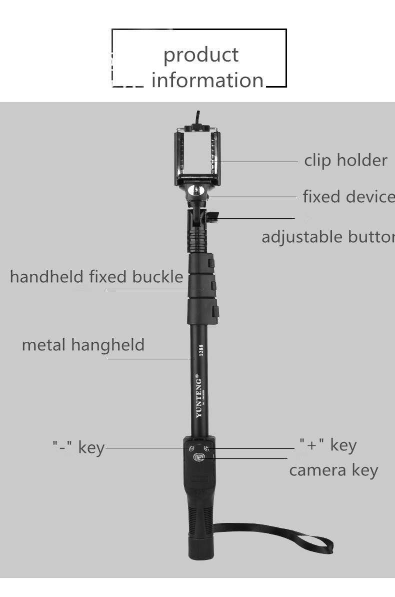 yunteng 1288 bluetooth selfie (2)