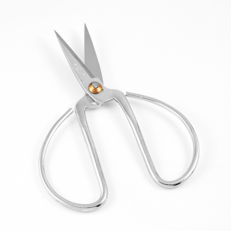 Free shipping 192 mm wangwuquan chrome plated carbon steel traditional household scissors