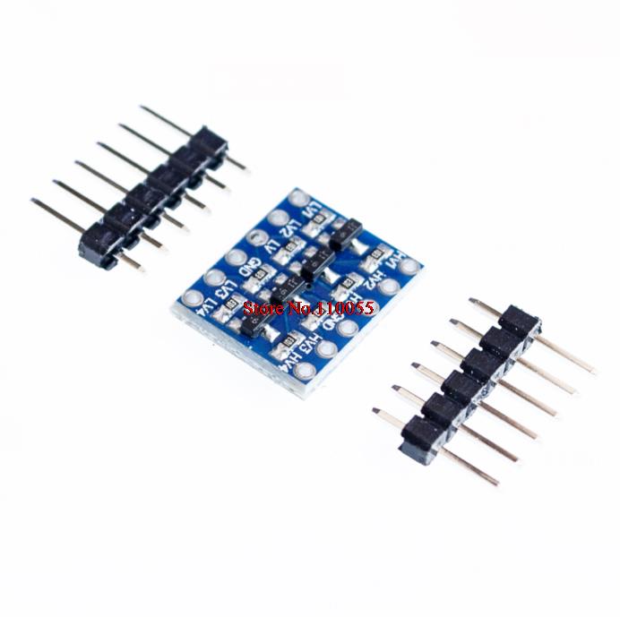 2PCS 4 Channel I2C IIC Logic Level Converter Module Bi-Directional for Arduino 