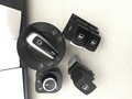 free shipping Chrome Headlight Mirror Window Switch Button For Volkswagen VW Passat B6 Eos Golf 5
