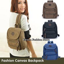 Womens Small Canvas Backpack Sling