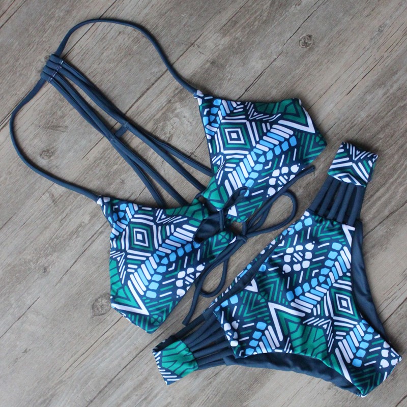 Hot Design New Printing Bathing Suit 2016 Sexy Hollow Model Hot Selling Bikinis Set Mesh Push Up saida de praia Swimwear Hot Design New Printing Bathing Suit 2016 Sexy Hollow Model Hot Selling Bikinis Set Mesh Push Up saida de praia Swimwear