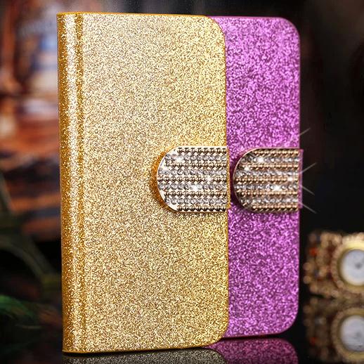 New Stylish PU Leather Wallet Handbag Book Cover Case For Flip Samsung Galaxy Ace 4 Ace4