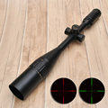 Kandar 6 24x50 Golden Letters Tactical Hunting Optic Riflescope Mil Dot Retical Crosshair Red and Green