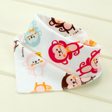 Baby Bandana Bibs Cotton 3pcs For Boy Girl Babies Triangle Kerchief Head Scarf Dribble Bib Toddler