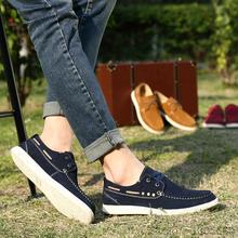 New fashion men sneakers Driving Shoe Male breathable casual boat shoes men single loafers men shoes