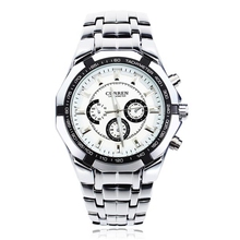 2015 Luxury CURREN Brand New Full Stainless Steel Analog Display Quartz Watch Casual Watches Men Wristwatch Relogio Masculino
