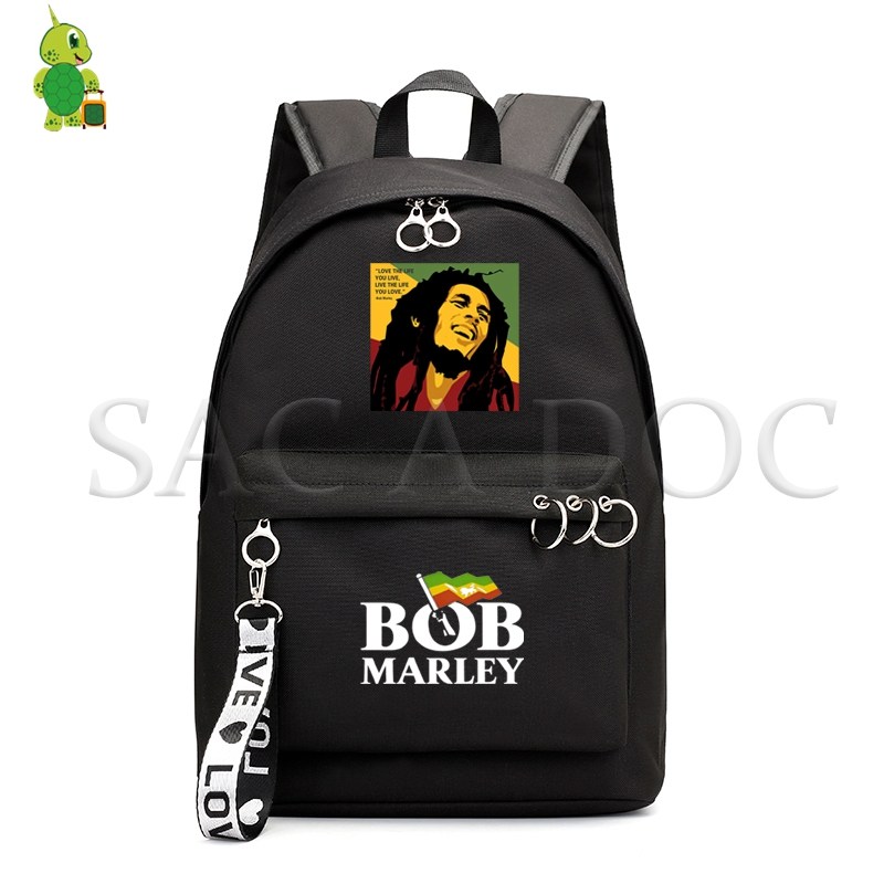 Reggae Rasta Jamaica Backpack Satchel School Rucksack Outdoor Travel