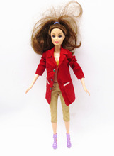 2015 nuevos hechos a mano hermosos del partido ropa moda vestido para Noble Barbie doll, envío gratis bb453