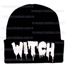 Free Shipping Beanie Winter Skullies Street Hip-hop Hats WITCH for women A40. face warmer seahawks ski helmet