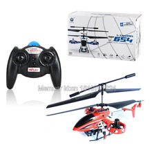 Wholesale MJX toys T654# 4-Channel Toy Infrared RC Helicopter with Gyroscope Light(red). Free Shipping.