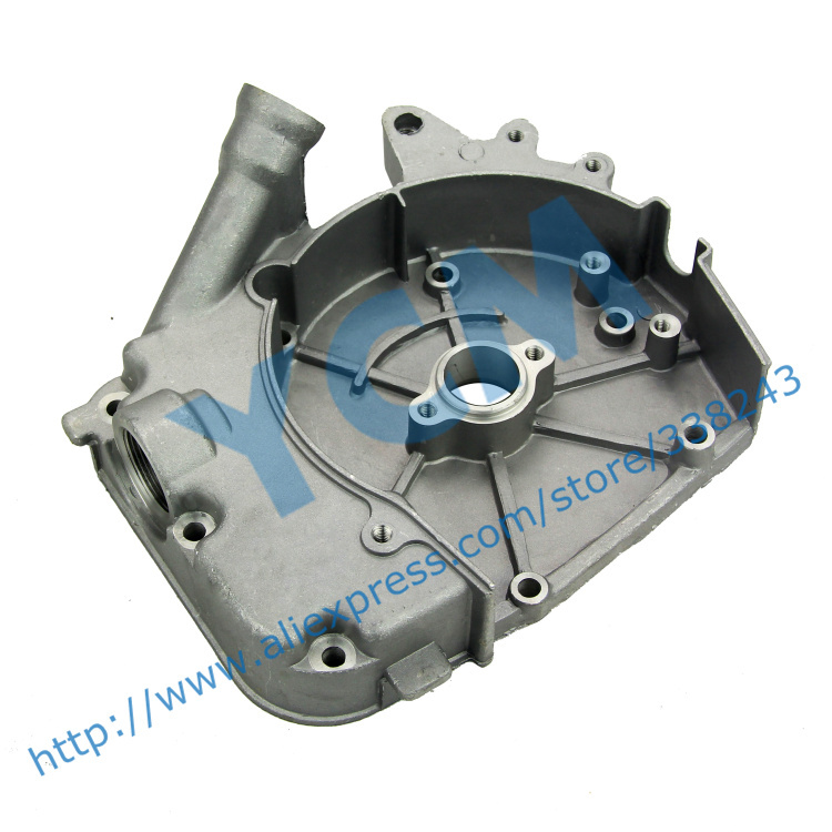 Side Cover Aluminum Fuel Cap font b GY6 b font 50 80cc Scooter Engine Clutch Cover