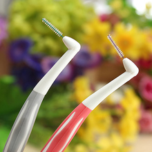6pcs/lot Interdental Brush 0.6mm 0.7mm Toothbrush Floss High Strength Brush Long Handle