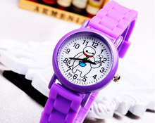 Venta al por mayor 10 unids/lote gran héroe 6 niños de la historieta relojes moda lindos niños chicas chicos Baymax deportes reloj analógico regalos 175311