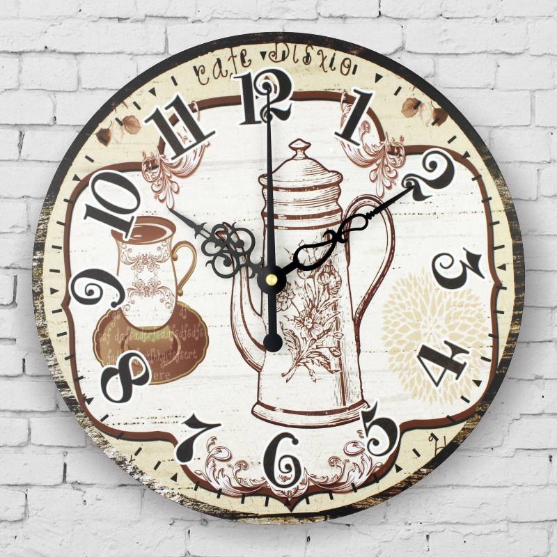 kitchen wall clock vintage home decor large silent wall clock quartz watch wall living room decoration watches horloge murale