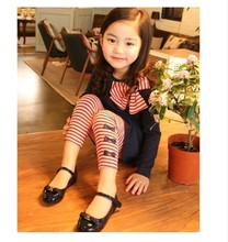 New 2015 autumn children clothing suits girls clothing set child cotton sportswear set girl casual suit