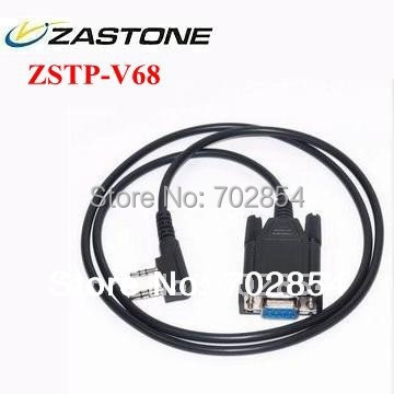 COM port programming cable Style model ZSTPC V68 suitable for ZT V68 walkie talkie accessories
