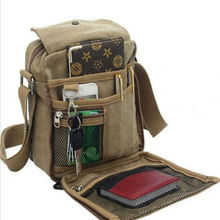 Charm Canvas bags 2016 men’s travel bag canvas men messenger bag brand mini size men’s bag luxury vintage style briefcase bolso