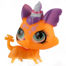 lps toy pet shop mini small animal pet doll Cute Cat Dog Lizard Animals doll pokemon