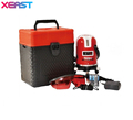XEAST Professional laser level 5 lines 6 points dots laser level 360 rotary cross laser line
