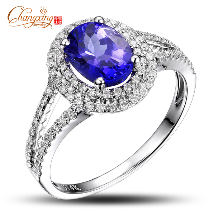 Real tanzanite engagement rings