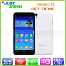 Coolpad F2 8675 4G FDD LTE Mobile Phone Android 4.4 MSM8939 Octa Core 1.5GHz 5.5″ 1080P FHD 2GB 16GB 13MP Camera GPS Dual SIM