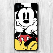 Чехол для iphone 4 4S 5 5S 5c 6 6 большой, милый микки мышь защитное жёсткая чехол для iPhone 6 6 большой 5 5S 4 4S 5C