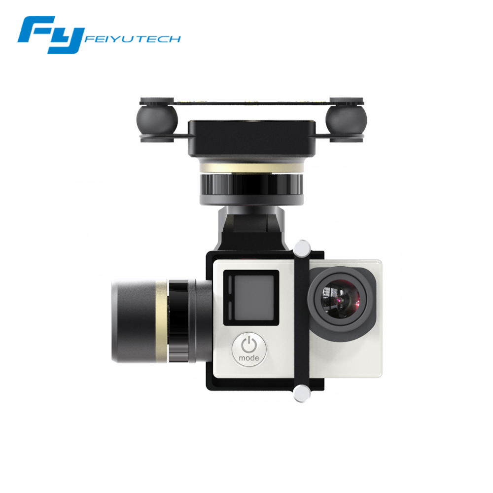 Original Feiyu MINI 3D Pro gimbal for aircrafts helicopters font b drones b font surport GoPro4
