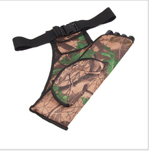 Waterproof Waist Bundled Quiver Camouflage Bionic Camo Bow Bag Pouch Arrow Quiver Archery Supplies Outdoor Hunting