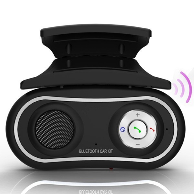 New Arrival High Quality Universal Multipoint Steering Wheel Handsfree Bluetooth Car Kit Speakerphone Phone Speaker
