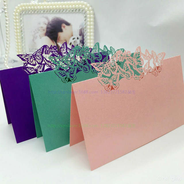 Sweet Queen Hearts Wedding Consultants Decorations Kraft Luge Tags Wedding Place Cards