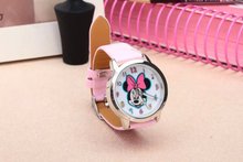 Minnie Mouse Hello Kiity cartoon watch women watches kids quartz wristwatch child boy clock girl gift relogio infantil