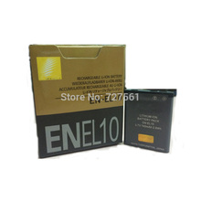 Rechargeble литиевая батарея EN-EL10 ENEL10 ENEL10 камеры аккумулятор для Nikon COOLPIX S230 S3000 S4000 S500 S510 S5100