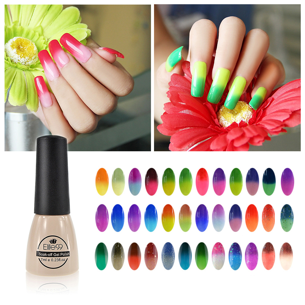 nail designs with mood color: bunny nails bornprettystore color